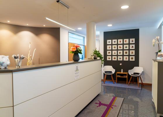 Einblick in die Praxisräume der Physiotherapie Coumans