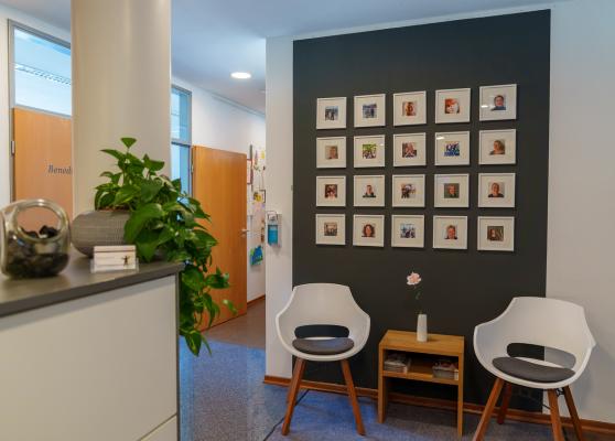 Einblick in die Praxisräume der Physiotherapie Coumans