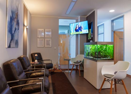 Einblick in die Praxisräume der Physiotherapie Coumans